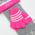 ⁦بكج LOL طاقية + كفوف +لون لفحة فوشي+سكني⁩ - الصورة ⁦3⁩