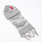 بكج SPIDER MAN طاقية + كفوف + لفحة لون رمادي