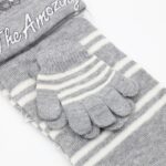 ⁦بكج SPIDER MAN طاقية + كفوف + لفحة لون رمادي⁩ - الصورة ⁦3⁩