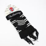 بكج SPIDER MAN طاقية + كفوف + لفحة لون ابيض واسود