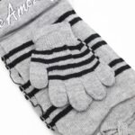 ⁦بكج SPIDER MAN طاقية + كفوف + لفحة لون رمادي وأسود⁩ - الصورة ⁦3⁩