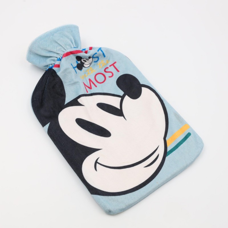 ⁦قربة للماء الساخن بتصاميم شخصيات ديزني ميكي ماوس لون أزرق⁩ - الصورة ⁦1⁩