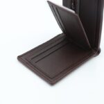 ⁦جزدان رجالي شبابي لون بني قهوة⁩ - الصورة ⁦4⁩