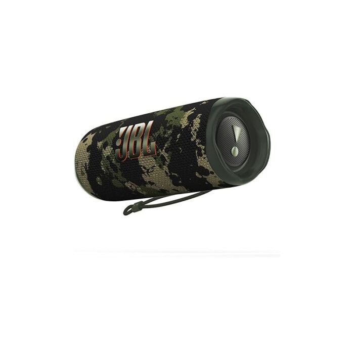 ⁦JBL Flip 6 - Portable Waterproof Speaker سبيكر لون أخضر وجيشي⁩ - الصورة ⁦3⁩