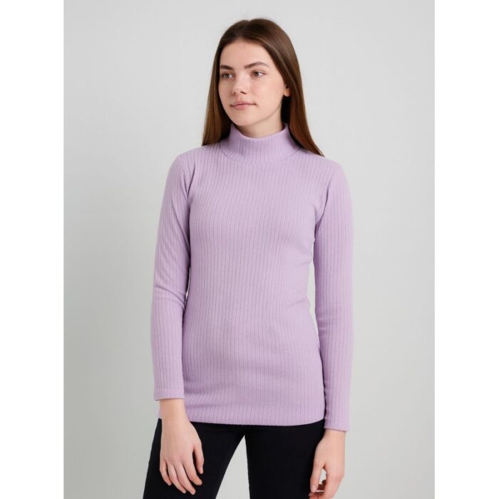 103391644_68e2e5dc12a8b بلوزة بودي جولف بأكمام طويلة للنساء لون بنفسجي - الصورة 1