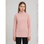 بلوزة بودي جولف بأكمام طويلة للنساء لون زهري