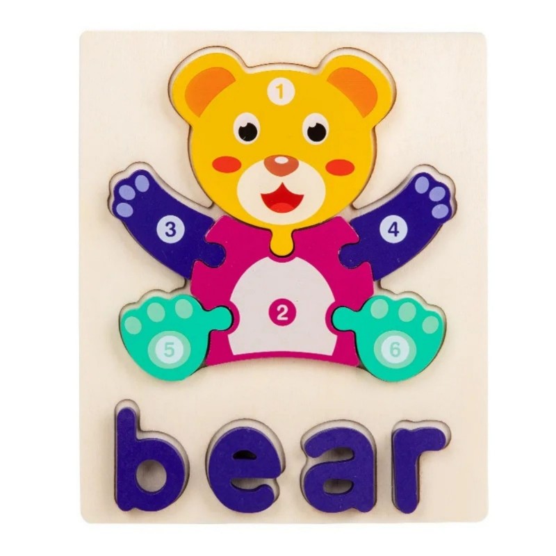 103391678_68deaa46095e4 لعبة بزل حيوانات bear تعلمية - الصورة 1