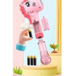 ⁦لعبة عصا الفقاعات بتصميم اليونيكورن (زهري)⁩ - الصورة ⁦4⁩