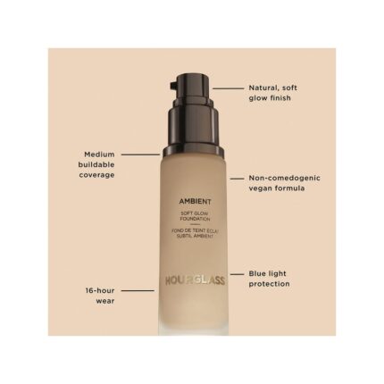 Hourglass Ambient Soft Glow Foundation 1 فاونديشن من اورجلاس 30 مل