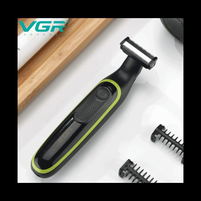 ⁦VGR V-017 Men's Electric Beard Shaver -Black⁩ - الصورة ⁦5⁩