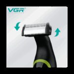 ⁦VGR V-017 Men's Electric Beard Shaver -Black⁩ - الصورة ⁦6⁩