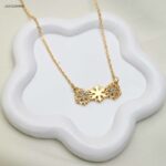 سلسال 3 ثلجات لون فضي