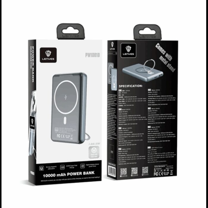 ⁦Lenyes PW1001D POWER BANK مع كفالة سنة⁩ - الصورة ⁦6⁩