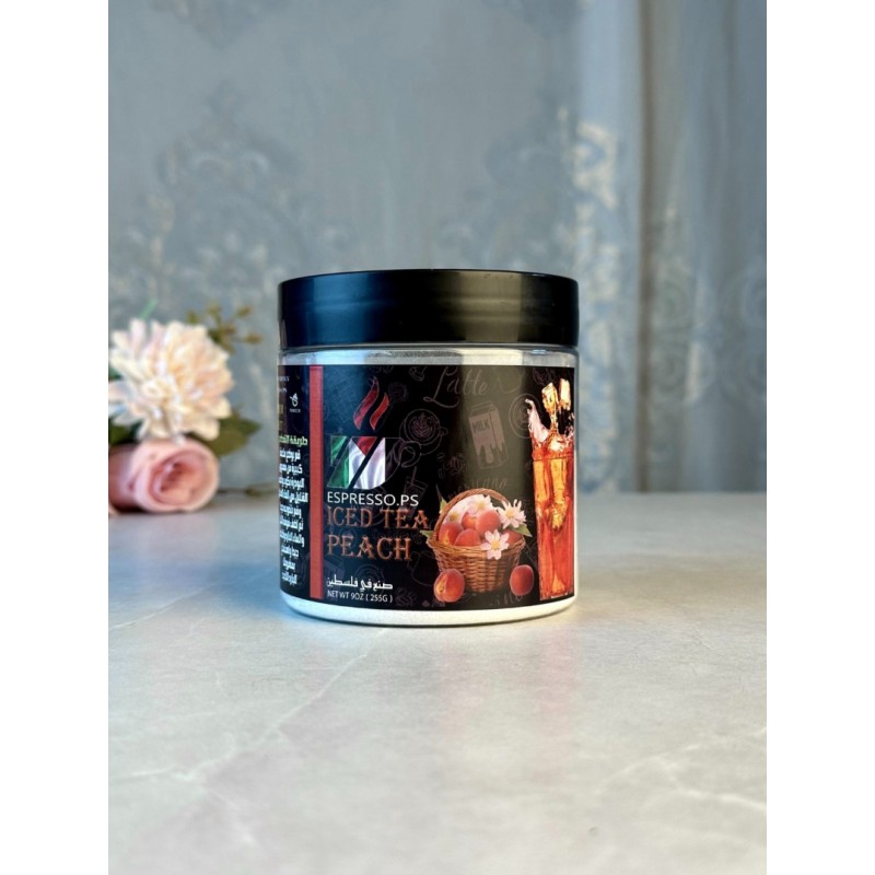 ⁦Ice tea peach Powder 250g By Espresso.ps ايس تي خوخ⁩ - الصورة ⁦1⁩