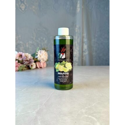 Syrup mohito Lemon and mint 250ml By Espresso سيروب موهيتو ليمون ونعنع