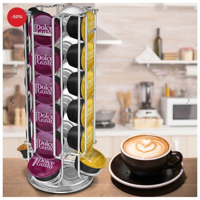 ⁦ستاند كبسولات دولتشي 24 كبسولة⁩ - الصورة ⁦1⁩