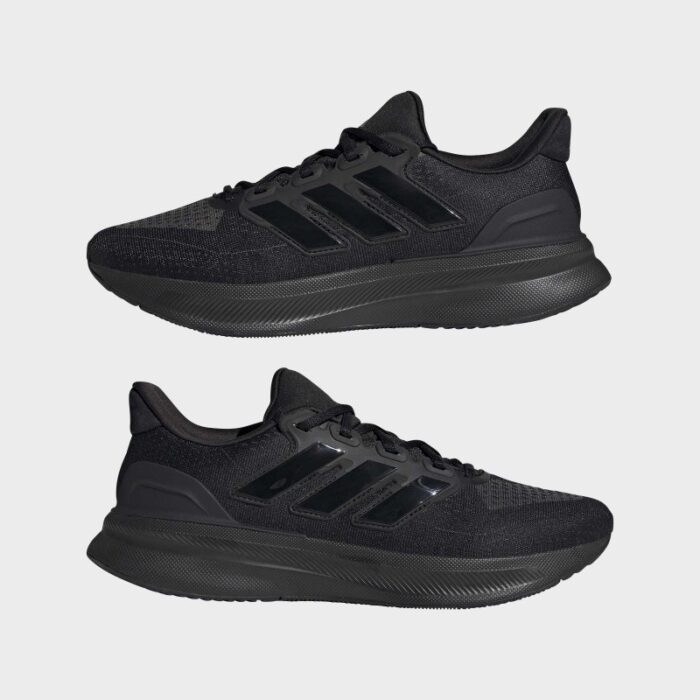 ⁦adidas Men's Ultrarun 5 Running Shoes - Black⁩ - الصورة ⁦10⁩