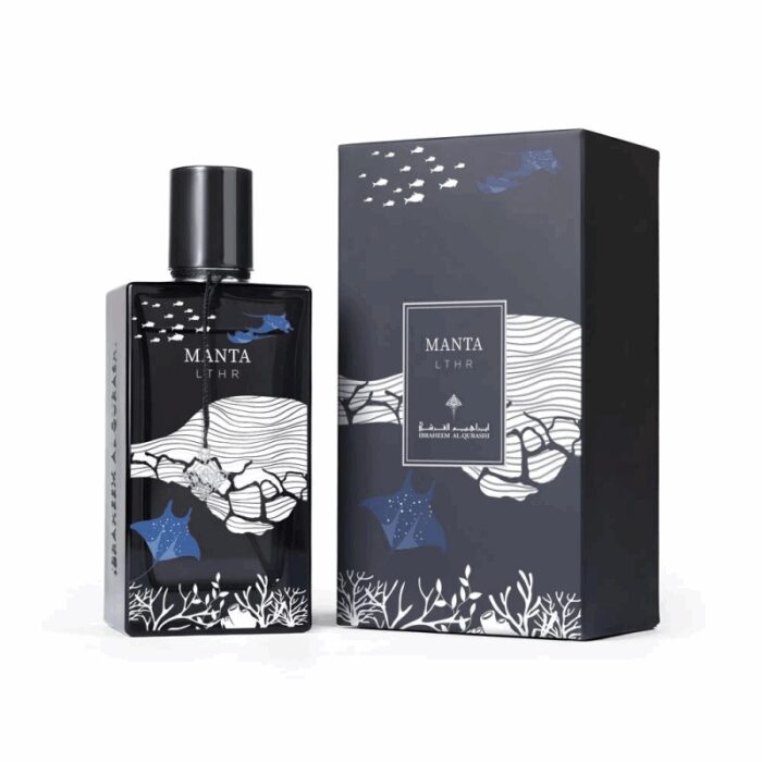 ⁦MANTA LTHR Eau de Parfum By Ibrahim Al Quraishi For Unisex 75ML⁩ - الصورة ⁦4⁩