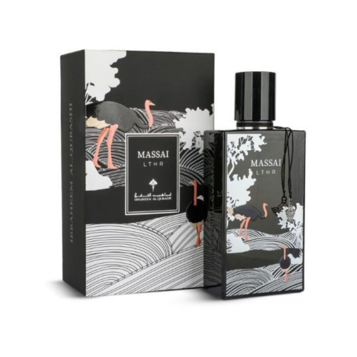 ⁦Massai Leather Eau de Parfum By Ibrahim Al Quraishi For Unisex 75ML⁩ - الصورة ⁦3⁩