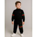 ترينج صوف للأطفال لون أسود