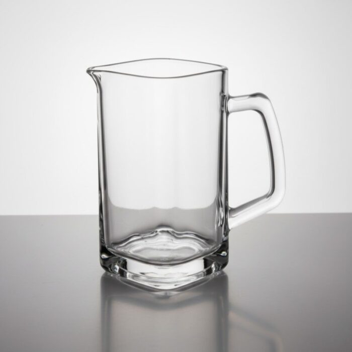 ⁦ابريق صغير شفاف للقطر مضلع سعة 140 ملل⁩ - الصورة ⁦3⁩