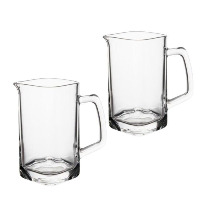 ⁦ابريق صغير شفاف للقطر مضلع سعة 140 ملل⁩ - الصورة ⁦4⁩