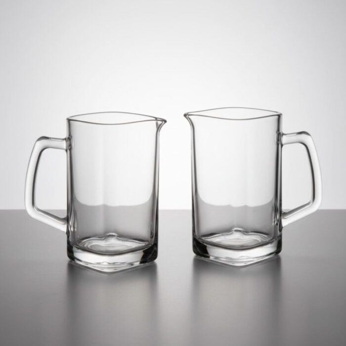 ⁦ابريق صغير شفاف للقطر مضلع سعة 140 ملل⁩ - الصورة ⁦5⁩