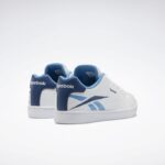 ⁦حذاء ريبوك رويال كومبليت للأطفال لون أبيض وأزرق ونعل أبيض- Reebok Kids' Royal Complete Shoes⁩ - الصورة ⁦4⁩