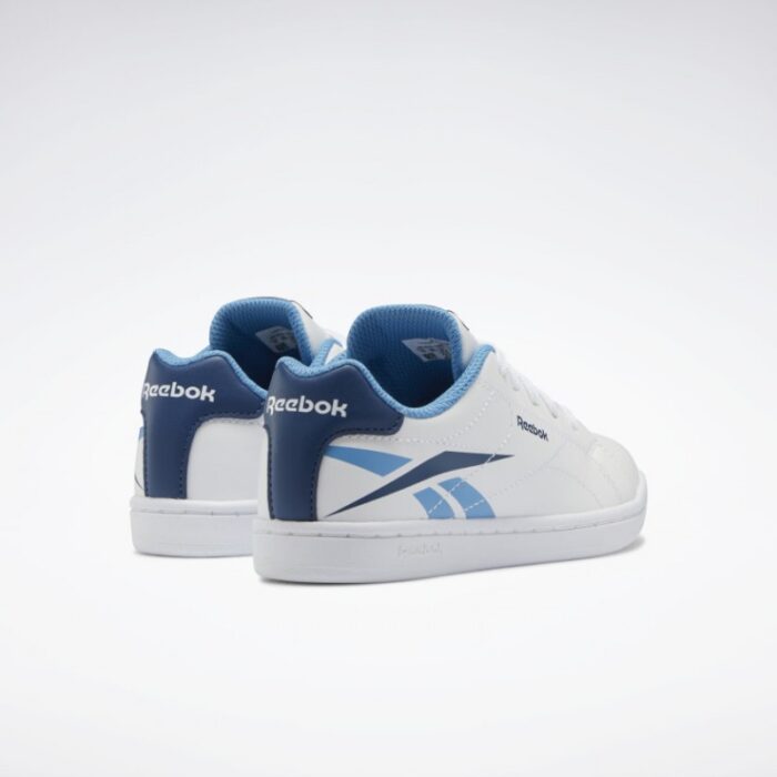 ⁦حذاء ريبوك رويال كومبليت للأطفال لون أبيض وأزرق ونعل أبيض- Reebok Kids' Royal Complete Shoes⁩ - الصورة ⁦4⁩