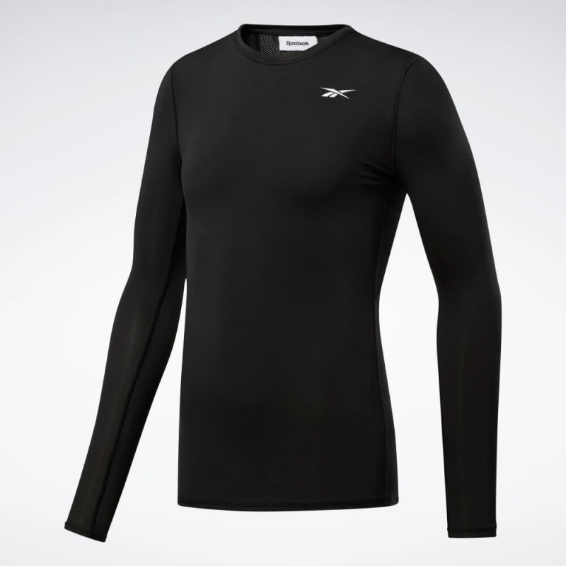 ⁦Reebok WOR COMPR LO SLEEVE SOLID⁩ - الصورة ⁦1⁩
