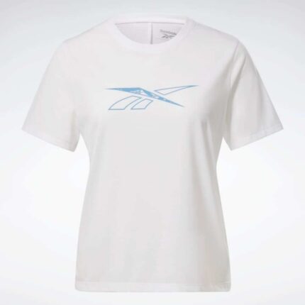 Reebok Womens' WOR Supremium T-shirt-تيشيرت ريبوك وور سوبرميوم للنساء لون أبيض