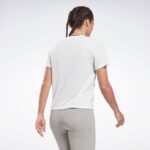 ⁦Reebok Womens' WOR Supremium T-shirt-تيشيرت ريبوك وور سوبرميوم للنساء لون أبيض⁩ - الصورة ⁦3⁩