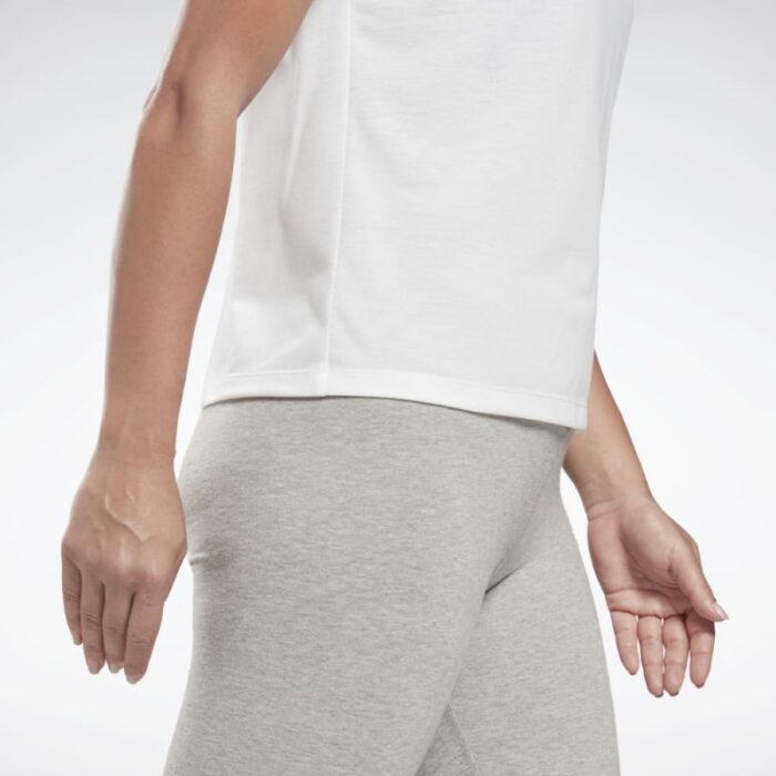 ⁦Reebok Womens' WOR Supremium T-shirt-تيشيرت ريبوك وور سوبرميوم للنساء لون أبيض⁩ - الصورة ⁦6⁩