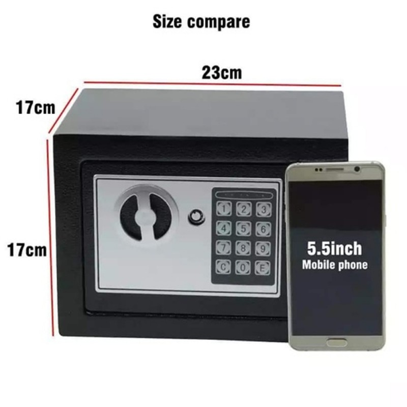 ⁦خزنة معدنية 23*28⁩ - الصورة ⁦1⁩