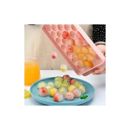 قالب ثلج دائري مع غطاء