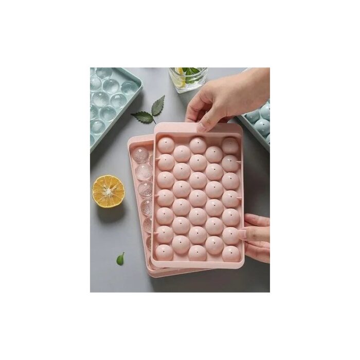 ⁦قالب ثلج دائري مع غطاء⁩ - الصورة ⁦7⁩