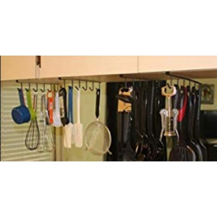 ⁦ستاند مجات تعليق أسود⁩ - الصورة ⁦3⁩