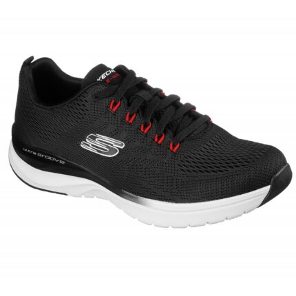 Skechers Men's Relaxed Fit: Equalizer 4.0 – PHAIRME Shoes - حذاء سكيتشرز ريلاكس فيت: اكواليزر -4.0 فرايم للرجال لون أسود وأبيض