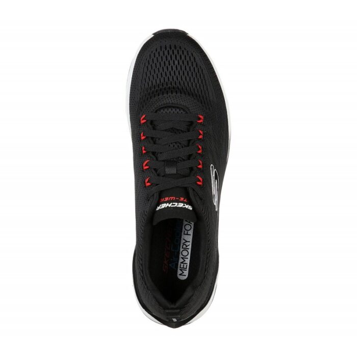 ⁦Skechers Men's Relaxed Fit: Equalizer 4.0 – PHAIRME Shoes - حذاء سكيتشرز ريلاكس فيت: اكواليزر -4.0 فرايم للرجال لون أسود وأبيض⁩ - الصورة ⁦3⁩