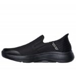 ⁦Skechers Men's Slip-ins: GO WALK Arch Fit - Hands Free Shoes - حذاء سكيتشرز ليب اون: جو ووك ارتش فيت هاند فري للرجال لون أسود⁩ - الصورة ⁦3⁩