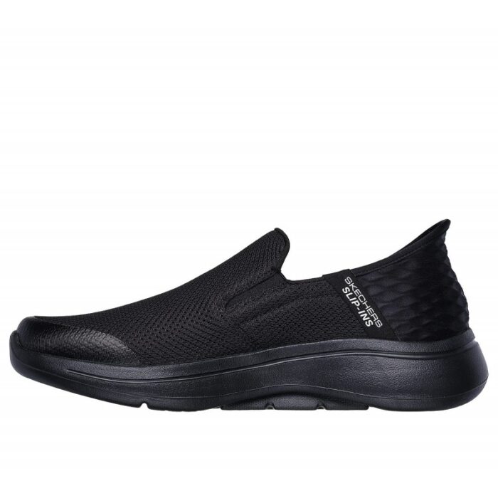 ⁦Skechers Men's Slip-ins: GO WALK Arch Fit - Hands Free Shoes - حذاء سكيتشرز ليب اون: جو ووك ارتش فيت هاند فري للرجال لون أسود⁩ - الصورة ⁦3⁩
