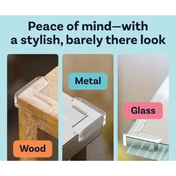 ⁦طقم 4 قطع حماية زوايا للأطفال⁩ - الصورة ⁦5⁩