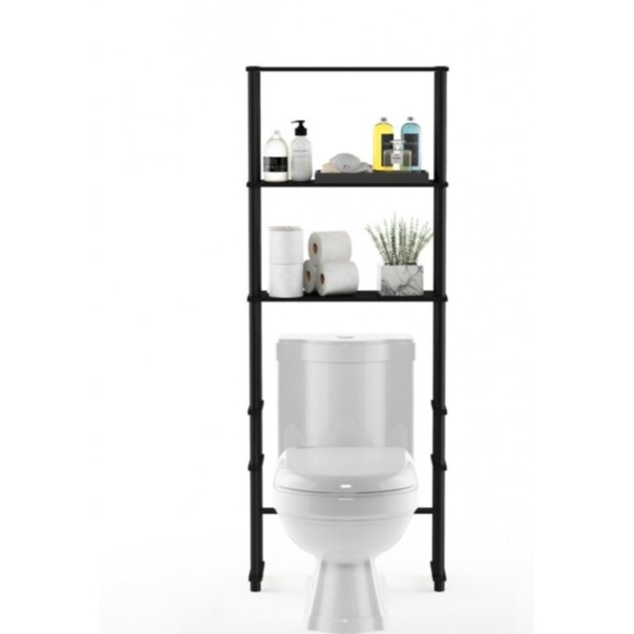 ⁦ستاند معدن فوق الحمام 3 طبقات قياس50.5*30*134⁩ - الصورة ⁦2⁩