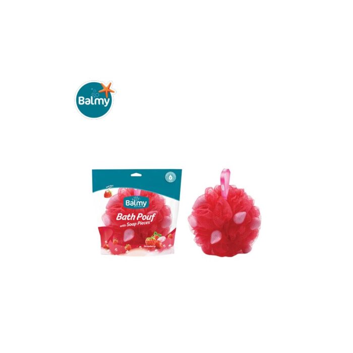 ⁦ليفة استحمام معطرة مع صابونة الفراولة من بالمي⁩ - الصورة ⁦2⁩