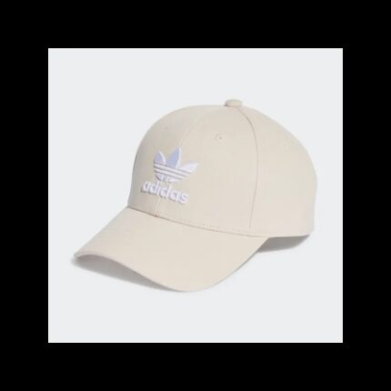 adidas Unisex Trefoil Baseball Cap - طاقية اديداس تري فويل بيسبول للجنسين لون بيج