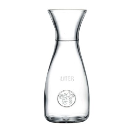 شاف زجاجي بدون غطاء 1 سعة لتر