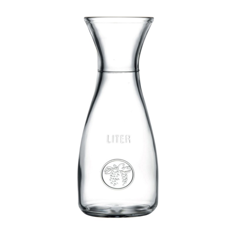 ⁦شاف زجاجي بدون غطاء 1 سعة لتر⁩ - الصورة ⁦1⁩