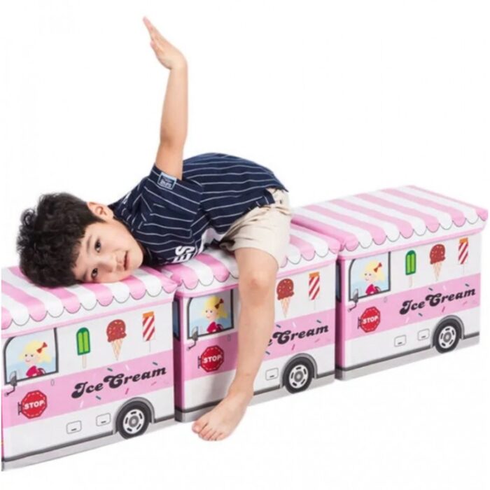 ⁦صندوق تخزين اطفال +مقعد⁩ - الصورة ⁦3⁩