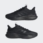⁦adidas Men's AlphaEdge + Shoes - Black- حذاء اديداس ألفا ادج بلس للرجال لون أسود⁩ - الصورة ⁦9⁩