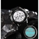 ⁦ساعة رقمية دائرية شاشة كبيرة⁩ - الصورة ⁦2⁩